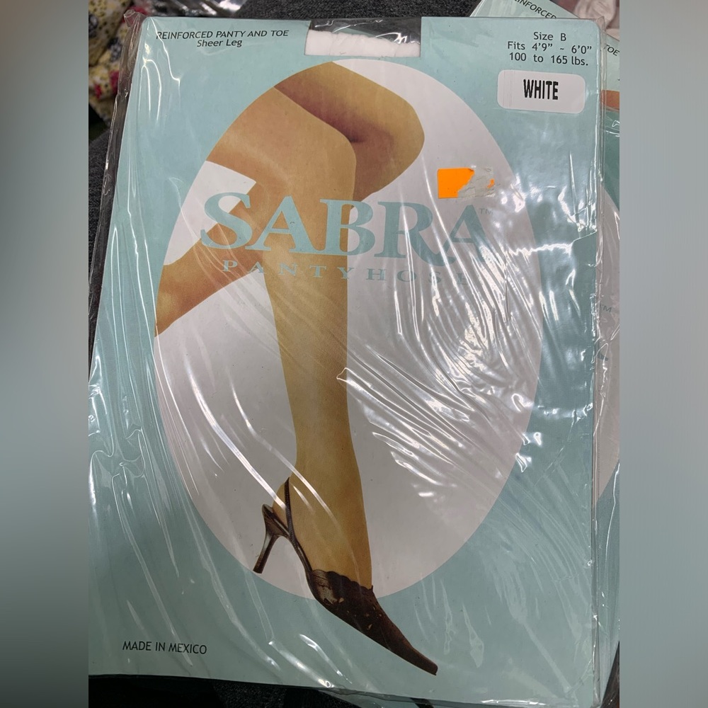 3 Sabra Pantyhose Sz B ( 100-165 lbs)
